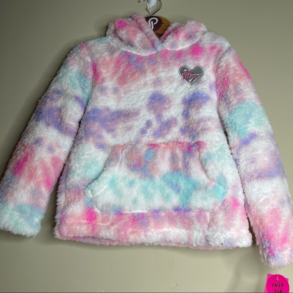 Betsey Johnson Faux Fur Hoodie